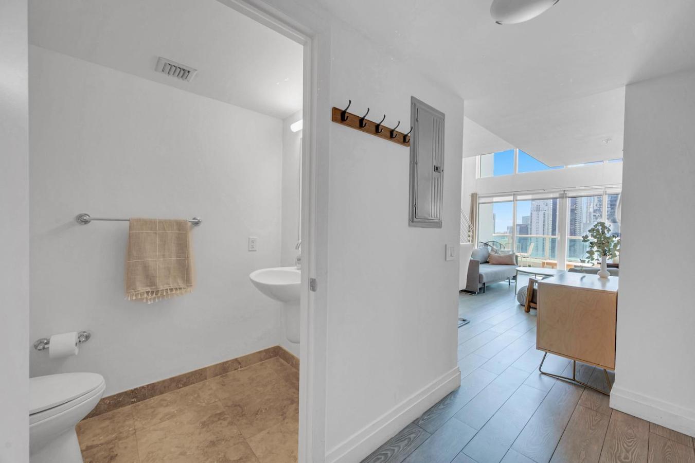 Iconic 1br Loft Brickell-waterviews Appartement *